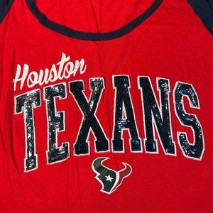 NFL Team Apparel  Houston Texans Jersey with Sequence size M.